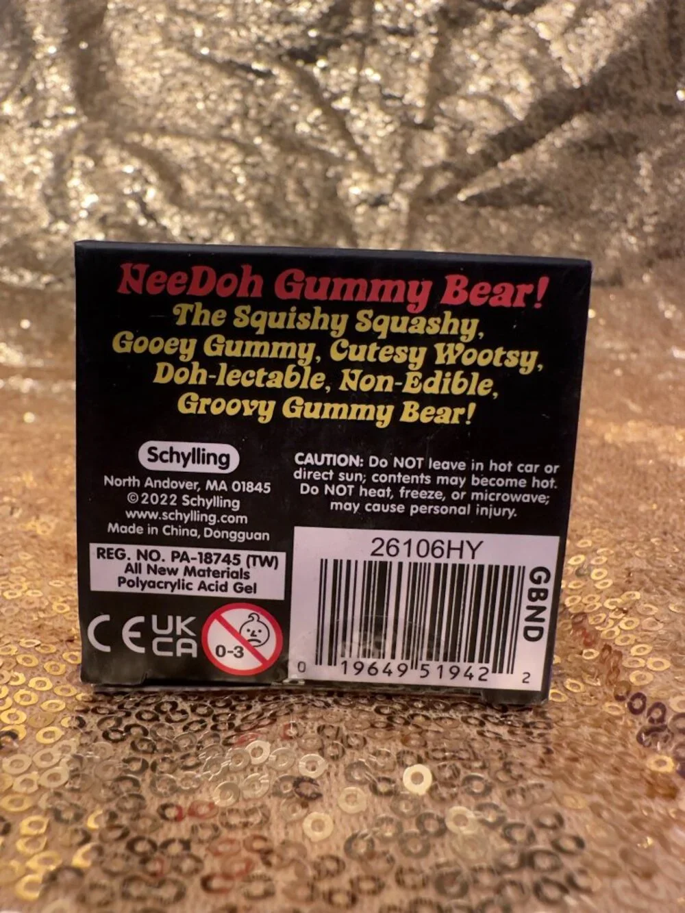 Schylling needoh gummy